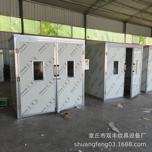 商用不锈钢双门蒸房配套醒发箱 推车式醒发箱厂家 不锈钢醒发房