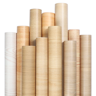 加厚原木衣柜贴纸自粘仿木防水翻新家具桌子桌面贴膜木纹墙纸壁纸