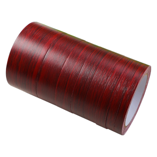 红色木纹封边条翻新贴纸衣柜门框遮丑修补包边贴门板边框装饰边条