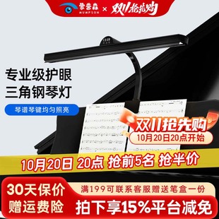 电子钢琴灯儿童练琴专用乐谱夹灯钢琴琴谱灯练琴房练琴琴谱护眼灯