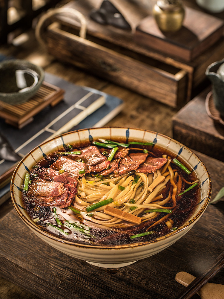 寿县小刀面安徽江苏镇江五河锅盖面牛肉面非油炸手工碱水面新盒装