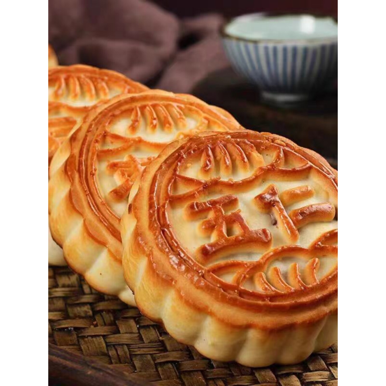 黑龙江五仁月饼东北老式五仁月饼青红丝多口味正宗老式手工传传统