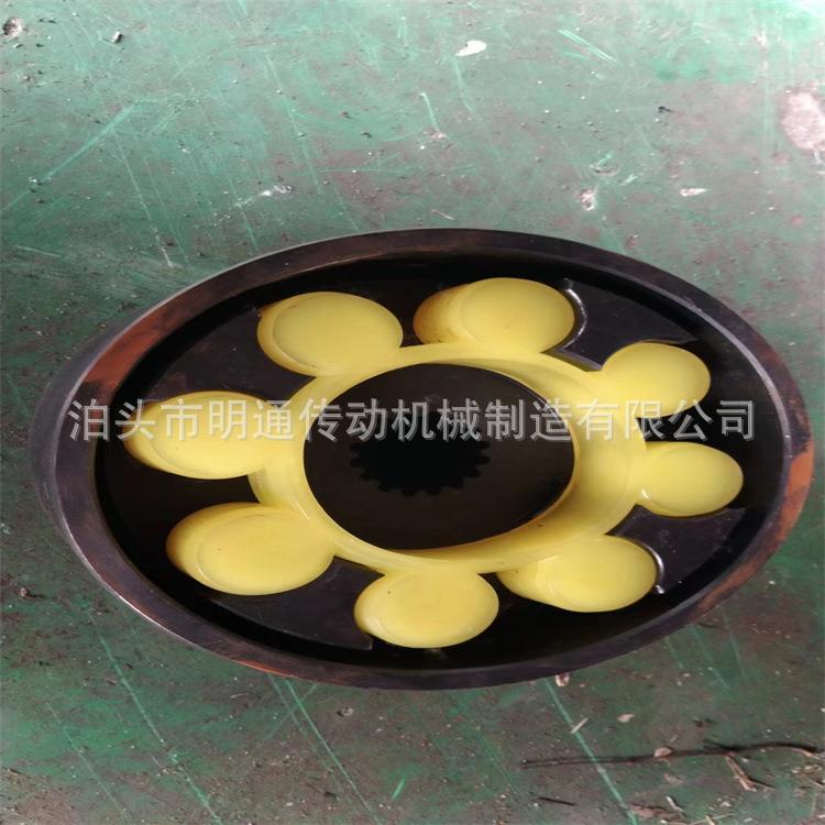 定制制动轮连轴MLL-I-8器 M花花键弹性联轴器花 LL型整体梅式键轴