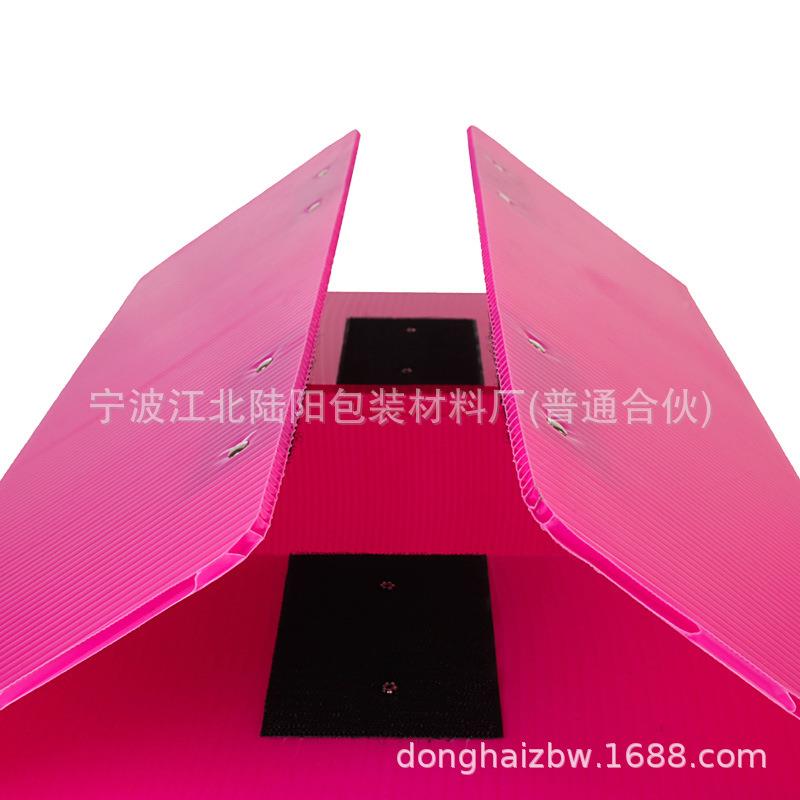 中板周转箱PP塑料中空板可折叠空带742盖循环箱箱纸瓦楞板箱钙塑