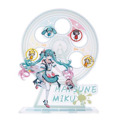 初音未来涂鸦指挥家摩天轮立牌
