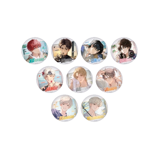 现货 艾漫 猫耳FM LASER MANTA 夏日停格主题店 珠光徽章吧唧