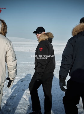 MPA PumpClub「远征」冬季美式军鹅三防战术防风纯色宽肩户外棉服