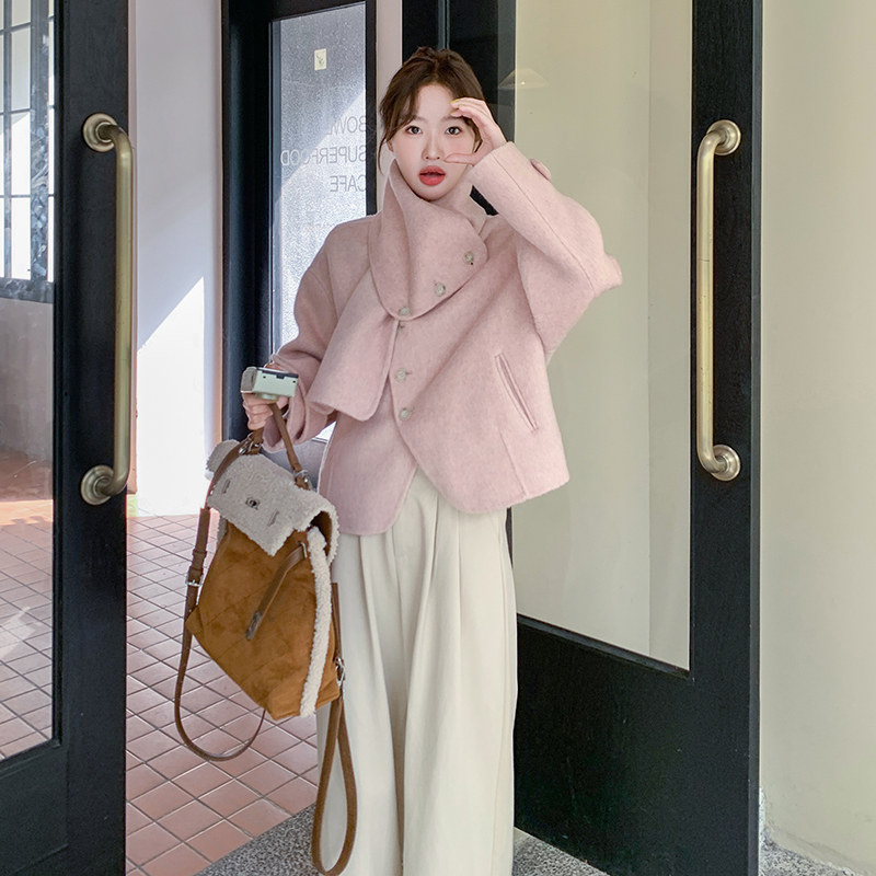 现货主推手工双面呢70毛围巾款191-6335-P220-K328，女装毛呢外套，浙宝210（原浙宝191）