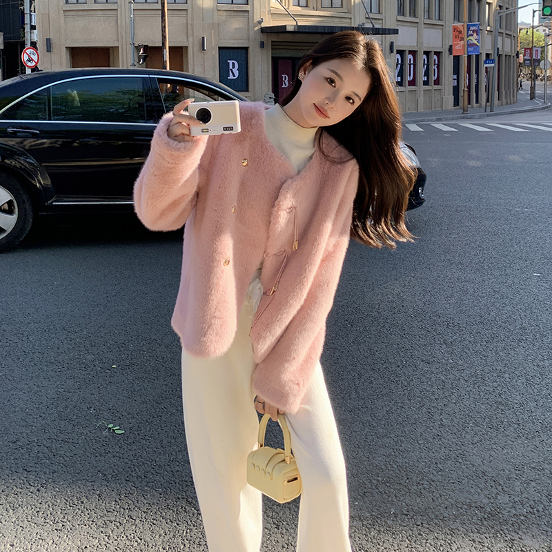 冬装现货-仿水貂绒皮毛一体加厚B191-F672-P195-K289，女装皮草，浙宝210（原浙宝191）