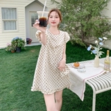 209-3257-P135-K199高端轻奢波点配包连衣裙，女装连衣裙，浙宝210（原浙宝191）