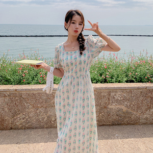 货已出~夏季新款碎花连衣裙191-8806-P120-K168