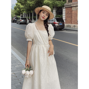 现货~夏季新款！ 提花纯色连衣裙209-8802-P125-K168图片