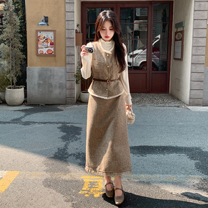 现货主推三件套连衣裙191-99236-p185k278图片