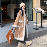 现货主推皮毛一体加厚长款191-K6352-P225-K328，女装皮草，浙宝210（原浙宝191）