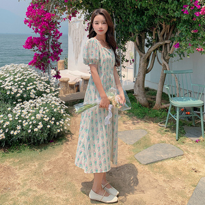 货已出~夏季新款 碎花连衣裙191-8806-P120-K168图片