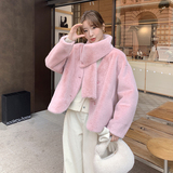 现货主推皮毛一体仿水貂191-K6353-P195-K288，女装皮草，浙宝210（原浙宝191）