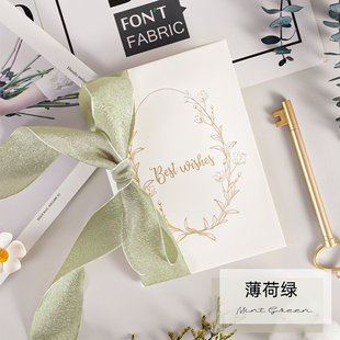 结婚誓言卡婚礼新娘新郎新人宣誓致辞本卡片手写森系小清新誓词本