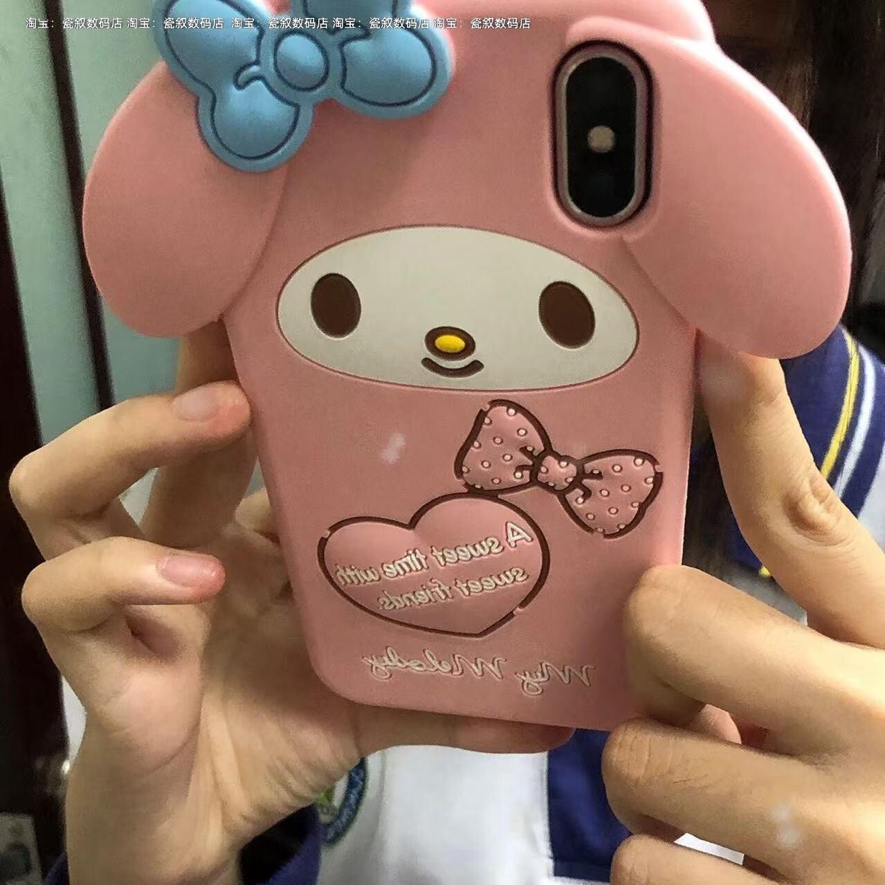 苹果13/4s/6s/12手机壳iPhone16/4s/7p/8p美乐蒂5s/7代卡通xr壳14