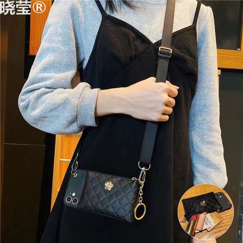 拉链零钱包适用华为畅享60pro手机壳nova10/7se斜挎背带nova8/5t带挂绳荣耀50/80pro全包摄像头畅享20pro女款