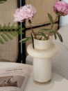 Texdream织梦 轻奢花瓶摆件客厅插花玻璃装 法式 中古花瓶 饰鲜花瓶