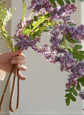 槐花仿真花绿植假花轻奢