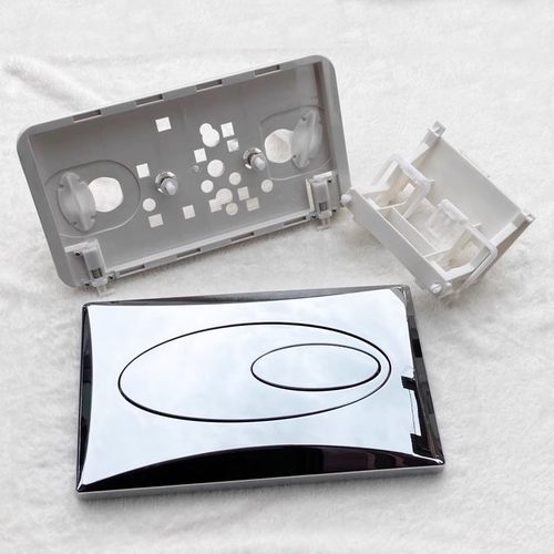 隐藏式水箱冲水面板挂墙马桶双按开关按钮K-6283T-CP换修配件