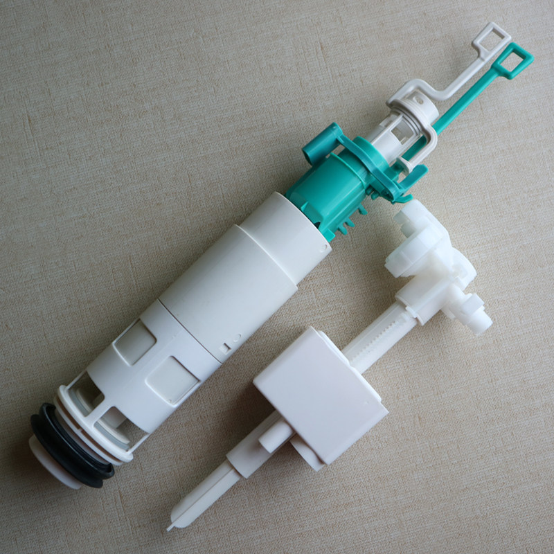 马桶隐藏式水箱配件轩斯宝HANSBO进水阀上水器出水阀排水阀冲水器