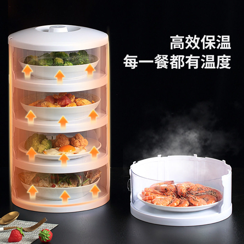 保温菜罩家用透明多功能饭菜罩可