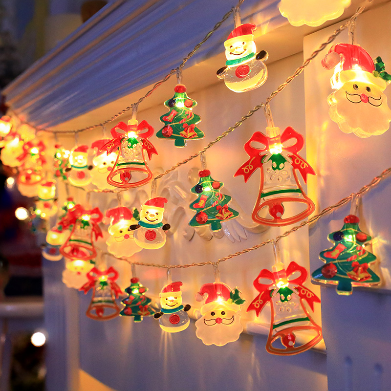 LED小彩灯圣诞树老人造型装饰灯