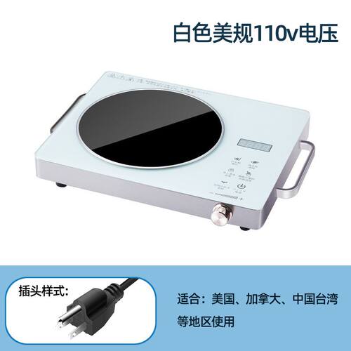 110v伏电陶炉家用小型迷你煮茶电磁炉多功能美国台湾出口小家电