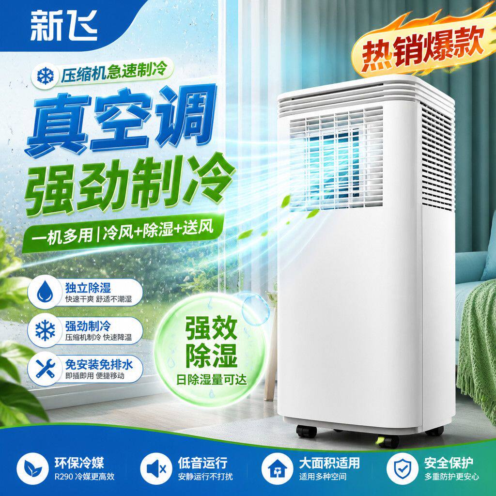 新飞移动空调压缩机制冷