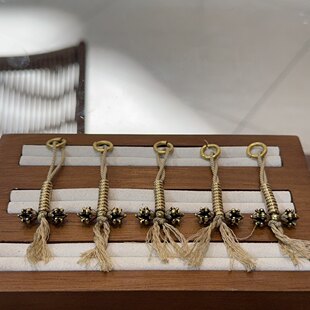 纯铜金刚杵计数器配件手工DIY文玩小提溜挂件手链项链时尚配饰