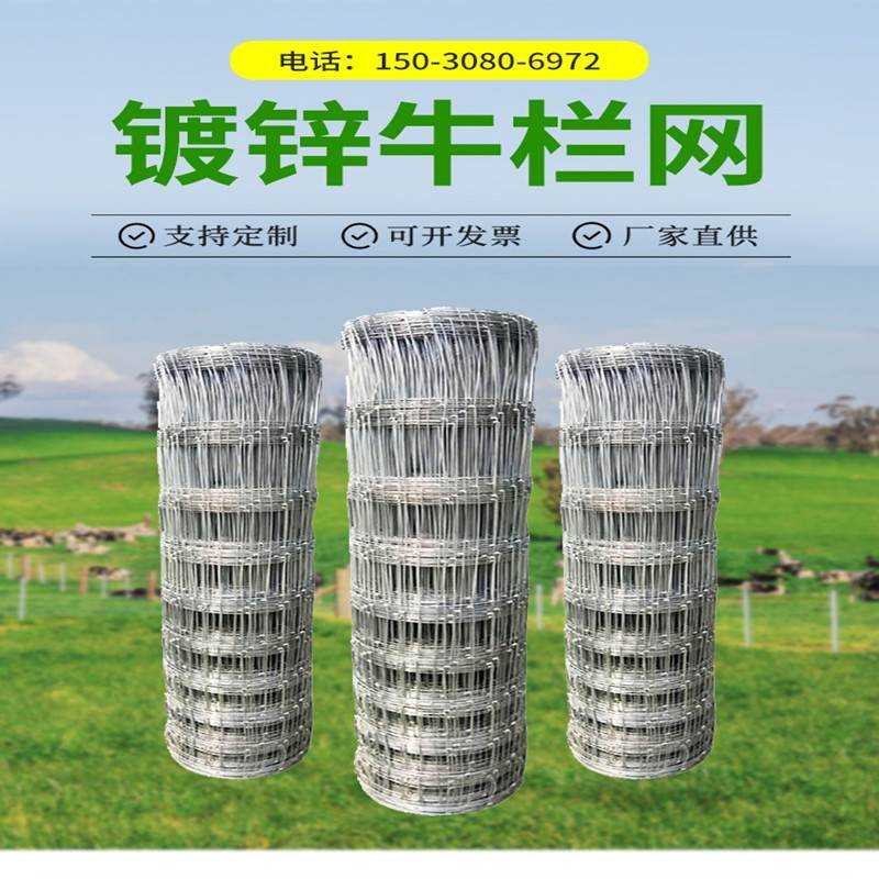 网网草原围栏牛网镀锌铁丝网牛羊果园养圏护栏网羊养殖网防锈热养