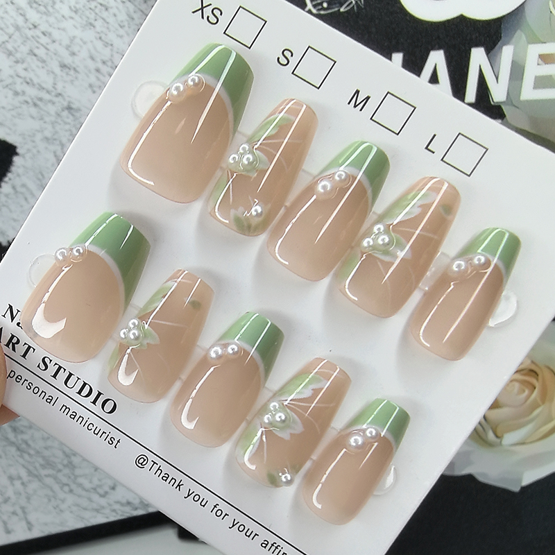 高级感甲片美甲贴片假指甲贴纸