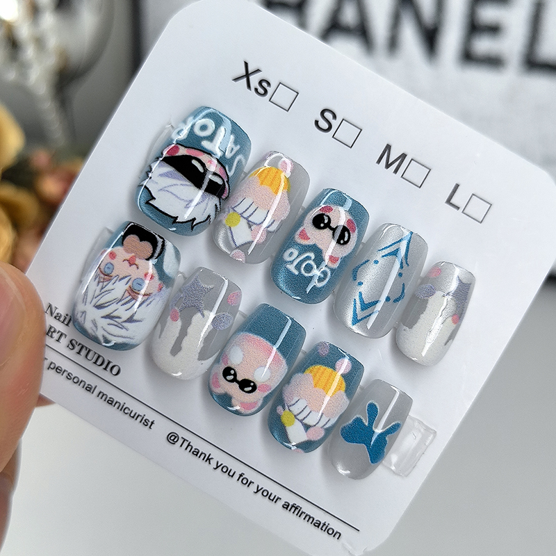 可爱卡通小子穿戴甲2025新款