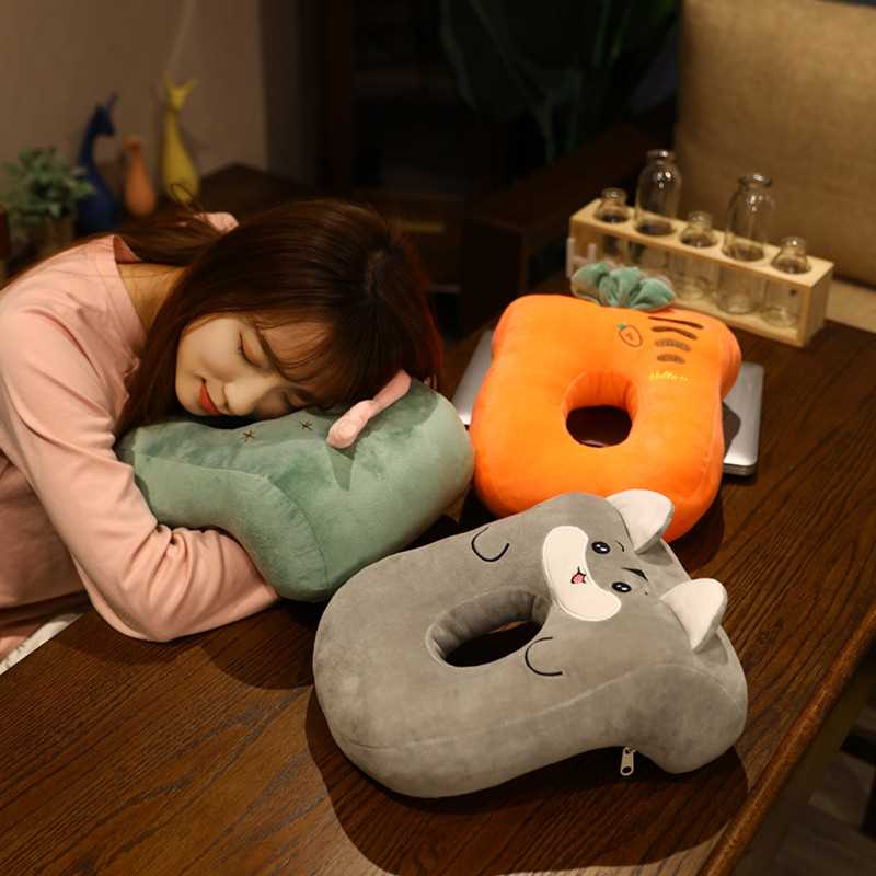 新款直销午睡枕办公室午睡教室学生午休枕头趴睡枕桌上睡觉抱枕颈