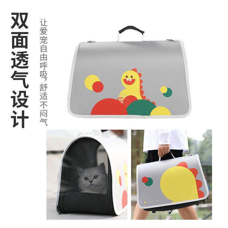 新款直销新款宠物外出肩包 便携手提款猫包猫咪旅行太空舱小型幼