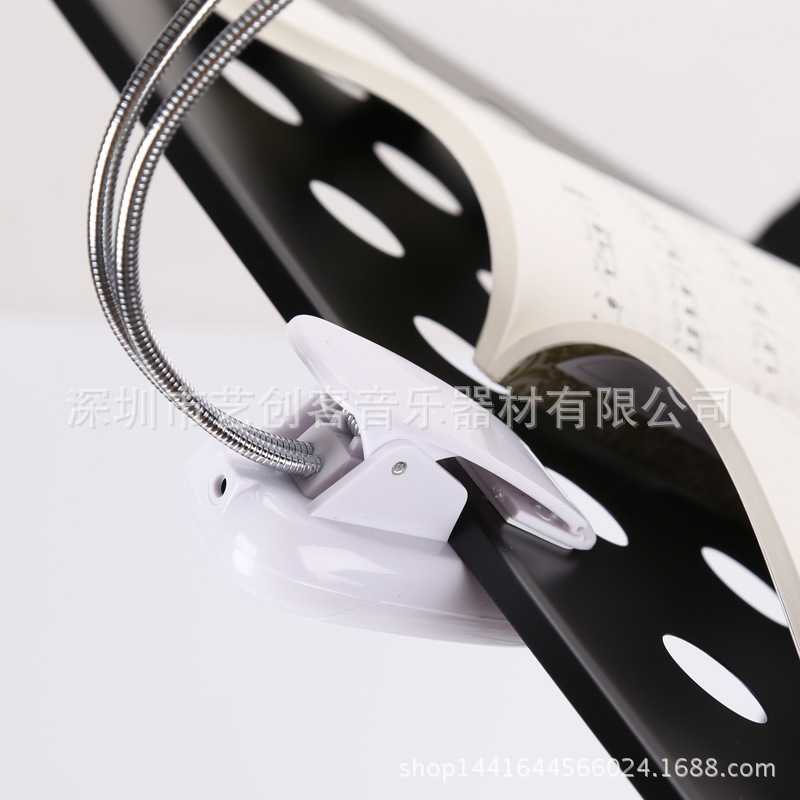 新款直销LED充电灯谱架灯曲谱乐谱灯钢琴护眼灯充电式谱架灯夹式