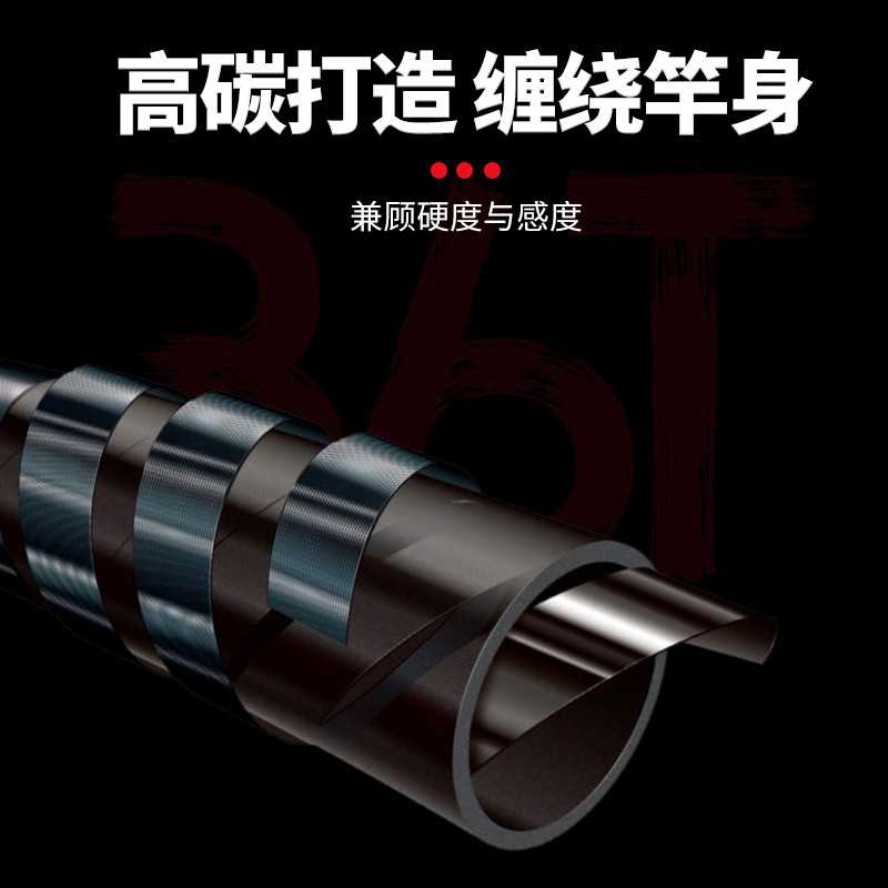 新款直销粼湖并继竿挂支架2.1米碳素钓鱼架杆 碳纤维钓箱插节鱼竿