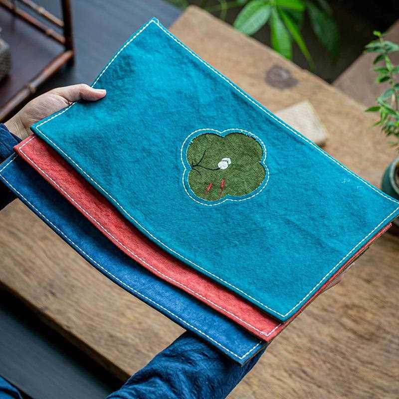 新款直销扎染手缝茶席手绘中式棉麻茶垫布桌旗干泡茶巾茶盘台茶桌,居家布艺,桌旗,淘宝优惠券,粉丝福利购,淘宝优惠卷