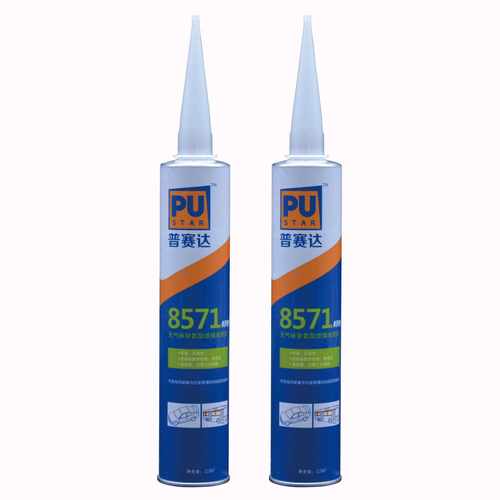 新款直销5758黑色挡风玻璃胶8551白色车厢钣金门窗聚氨酯结构密封