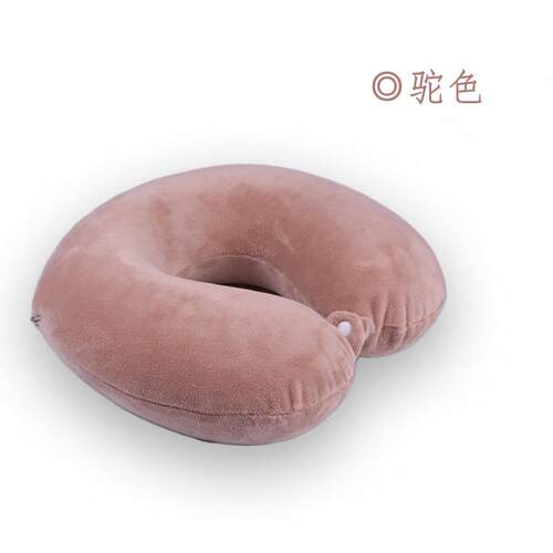 新款直销u型枕慢回弹记忆棉枕芯圆头u形枕旅行脖子枕头办公午睡颈 - 封面