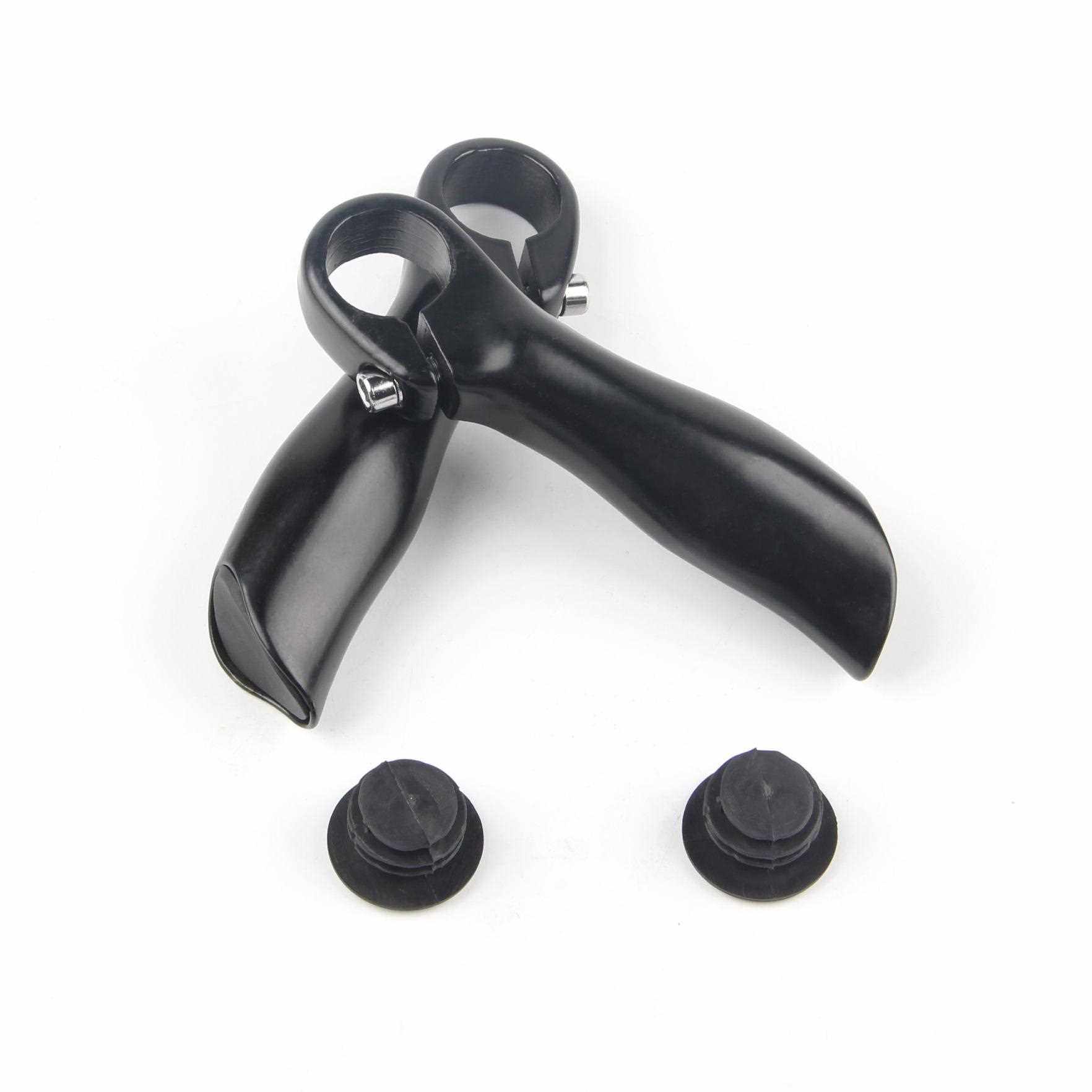 新款直销铝合金副把/山地车羊角/中长途 指型副把骑行