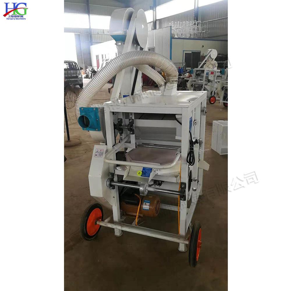 小型水稻杂质清选机 比重式种植种子精选机 小麦霉烂变质粒去除机