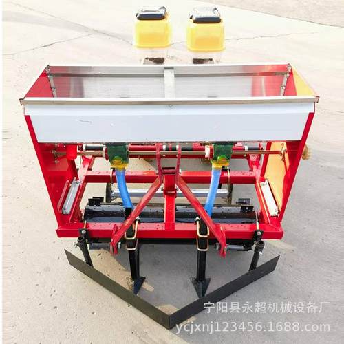 绿豆播种机膜上玉米点播机花生喷药施肥铺膜精播机新款大豆点播机