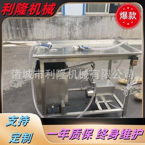 全自动整鸭盐水注射机 双枪八针盐水设备 小型不锈钢盐水腌制机