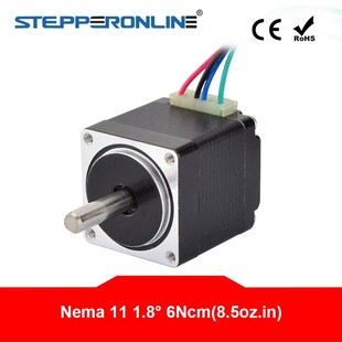 Mini Nema 11 Stepper Motor 4-lead 0.67A 7Ncm/9.91oz-in 28x28