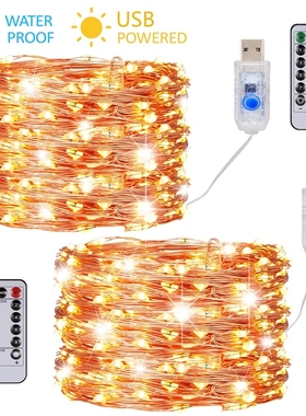USB Gadget Fairy String Lights, Usb Copper String Light Wate
