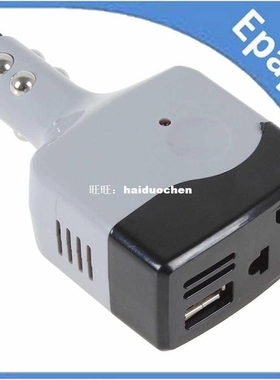 8.25 Promotion! DC 12 / 24V to AC 220V / USB 6V Car Mobile P