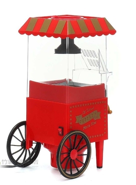 Mini Electric Popcorn Maker Home Hot Air Tabletop Popcorn Ma